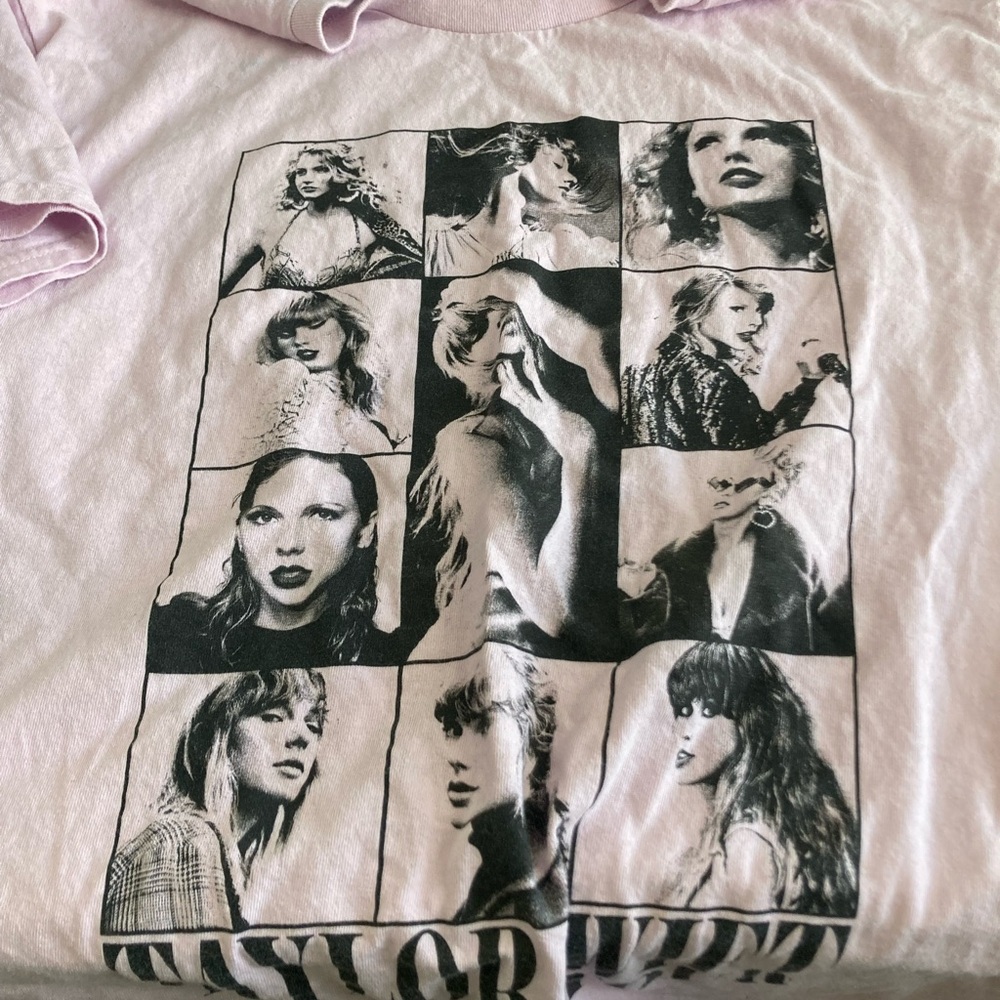 Taylor Swift The Eras Tour Pink T-Shirt